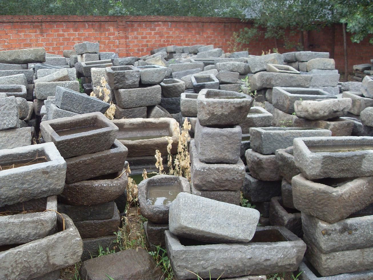 granite flower pot,Sell carved flower POTS